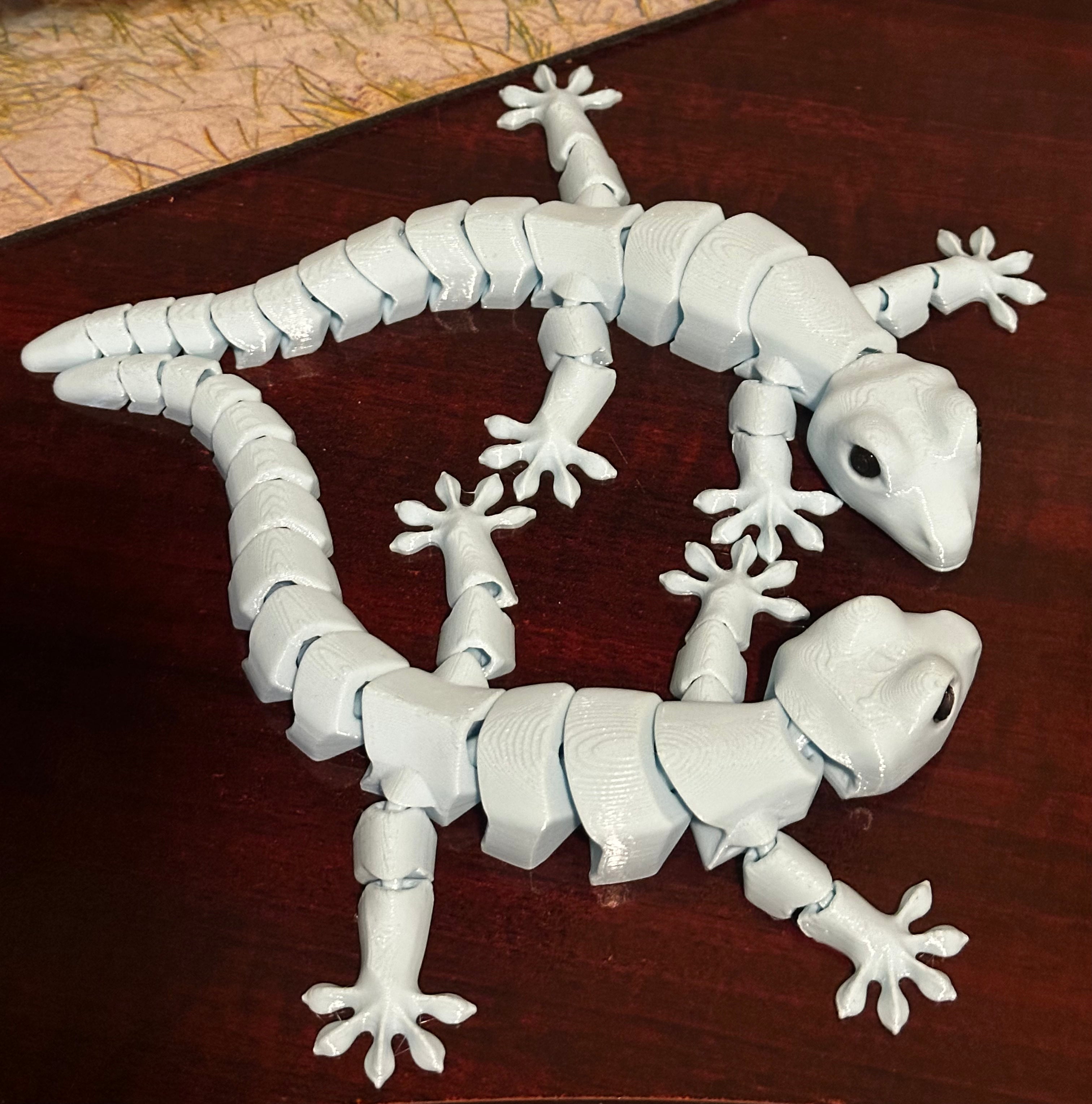 Articulated Lizard - Triple Sensory Fidget Collection Touch + Motion + Sound